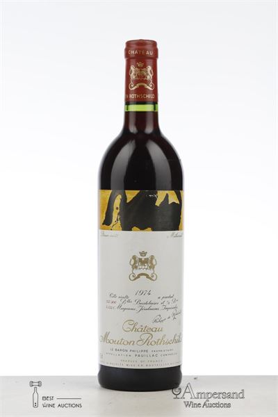 MOUTON ROTHSCHILD 1974 - Mc - 1 Bottle