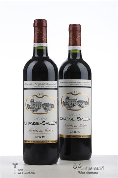 CHASSE SPLEEN 2006 - Mc - 2 Bottles