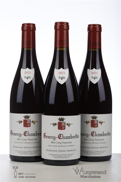 GEVREY CHAMBERTIN MES CINQ TERROIRS 2021 - Denis Mortet - 3 Bottles