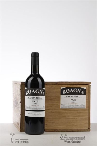 BARBARESCO PAJE VECCHIE VITI 2011 - Roagna - 5 Bottles - Owc 6