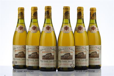 CHASSAGNE MONTRACHET BLANC GRANDES RUCHOTTES 1995 - Chateau de la Maltroye - 6 Bottles