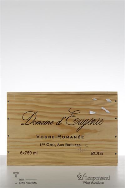 VOSNE ROMANEE AUX BRULEES 2015 - Domaine d'Eugenie - 6 Bottles - Owc 6