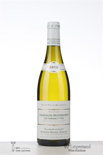 CHASSAGNE MONTRACHET BLANC LES VERGERS 2018 - Michel Niellon - 1 Bottle