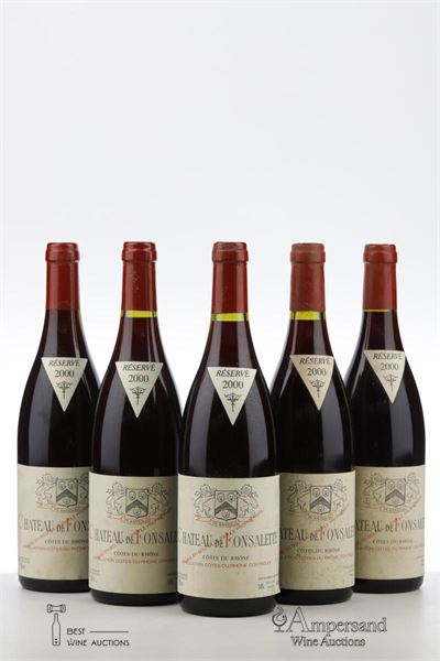 CHATEAU DE FONSALETTE 2000 - Reynaud - 5 Bottles