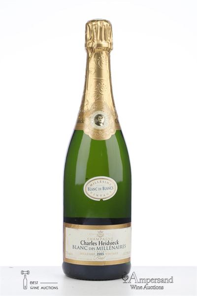 CHARLES HEIDSIECK BLANC DES MILLENAIRES 1985 - Charles Heidsieck - 1 Bottle