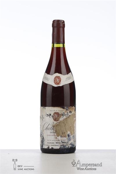 CHAMBERTIN 1990 - Adrien Belland - 1 Bottle
