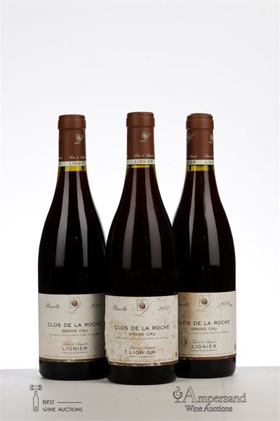 CLOS DE LA ROCHE 2006 - Lucie Auguste Lignier - 3 Bottles