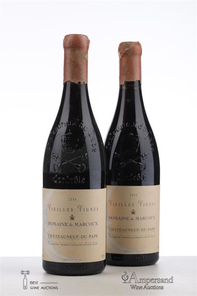 CHATEAUNEUF DU PAPE MARCOUX VIEILLES VIGNES 2006 - Domaine de Marcoux - 2 Bottles