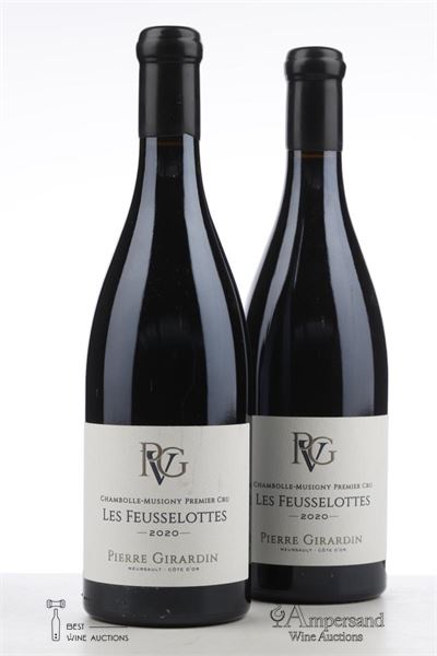CHAMBOLLE MUSIGNY LES FEUSSELOTTES 2020 - Pierre Girardin - 2 Bottles