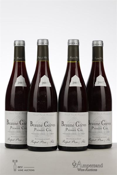 BEAUNE GREVES 2007 - Rapet - 4 Bottles