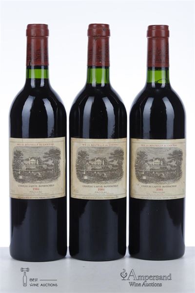 LAFITE ROTHSCHILD 1984 - Mc - 3 Bottles
