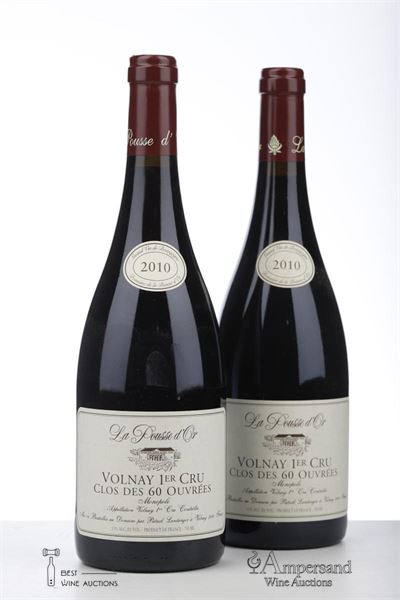 VOLNAY CLOS DES 60 OUVREES 2010 - La Pousse d'Or - 2 Bottles