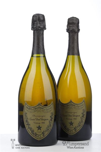 DOM PERIGNON 1988 - Moet et Chandon - 2 Bottles