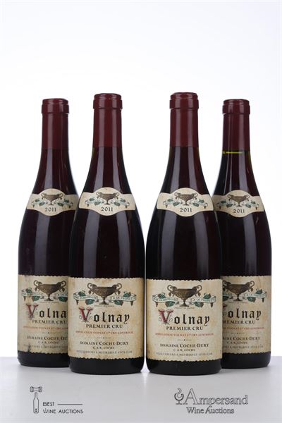 VOLNAY 1ER CRU 2011 - Coche Dury - 4 Bottles