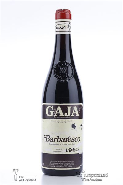 BARBARESCO 1965 - Gaja - 1 Bottle
