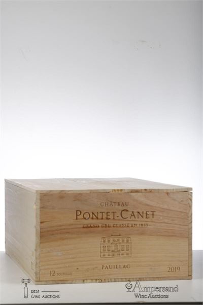 PONTET CANET 2019 - Mc - 12 Bottles - Owc 12