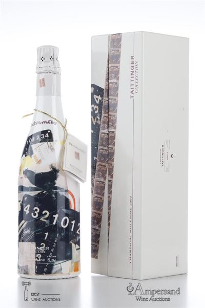 TAITTINGER COLLECTION RAUSCHENBERG 2000 - Taittinger - 1 Bottle - Oc 1
