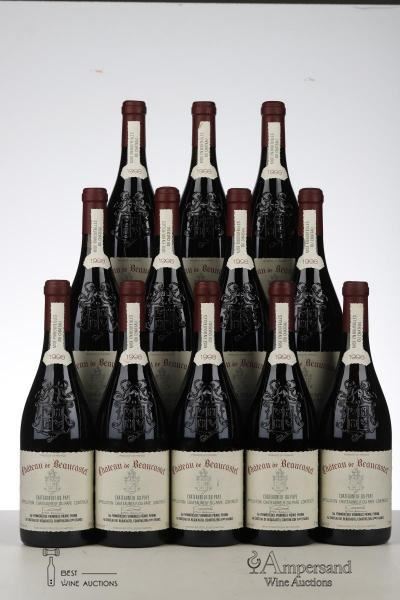 CHATEAUNEUF DU PAPE BEAUCASTEL 1998 - Beaucastel - 12 Bottles - Owc 12