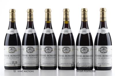 VOSNE ROMANEE LES PETITS MONTS 1990 - Mongeard Mugneret - 11 Bottles