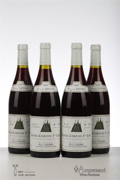 ALOXE CORTON 1997 - Pierre Andre - 4 Bottles