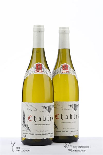 CHABLIS 2010 - Vincent Dauvissat - 2 Bottles