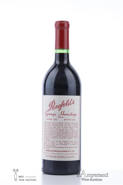 PENFOLDS GRANGE HERMITAGE BIN 95 1980 - Penfolds - Bottled in 1982 - 1 Bottle