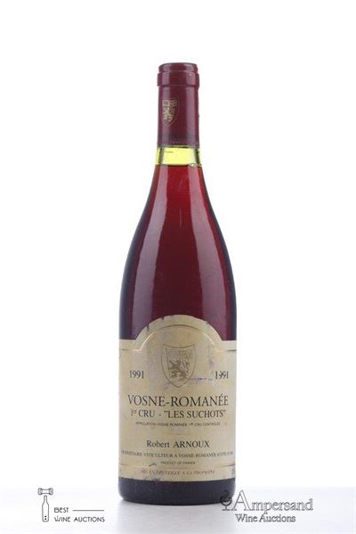 VOSNE ROMANEE LES SUCHOTS 1991 - Robert Arnoux - 1 Bottle