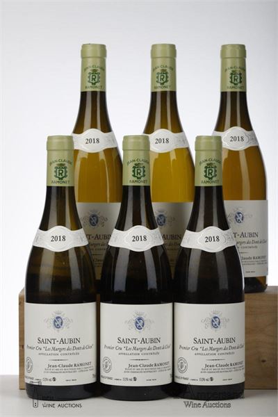 SAINT AUBIN BLANC LES MURGERS DES DENTS DE CHIEN 2018 - Ramonet - 6 Bottles