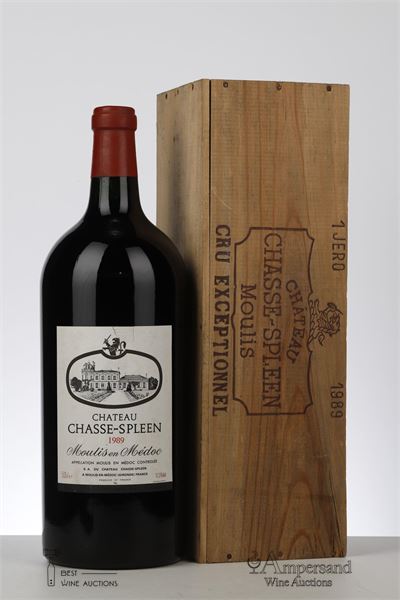 CHASSE SPLEEN 1989 - Mc - 5.00 Liter Bottle  - Owc 1