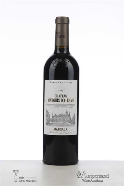 MARQUIS D'ALESME BECKER 2015 - Mc - 1 Bottle