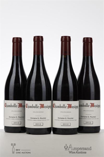 CHAMBOLLE MUSIGNY 2012 - Georges Roumier - 4 Bottles