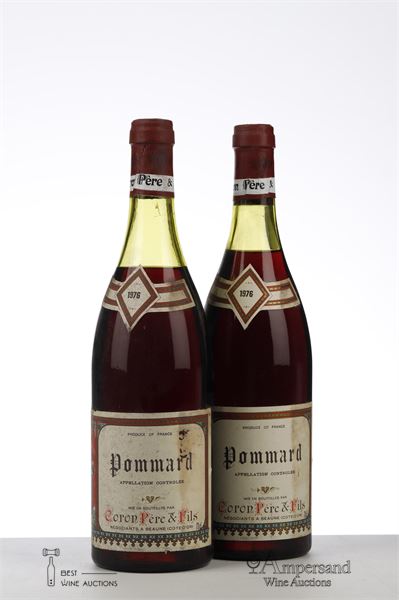 POMMARD 1976 - Coron - 2 Bottles