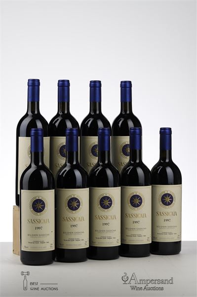 SASSICAIA 1997 - Tenuta San Guido - 9 Bottles - Owc 12