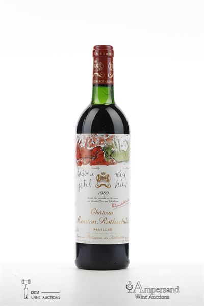 MOUTON ROTHSCHILD 1989 - Mc - 1 Bottle