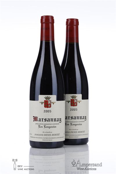 MARSANNAY LES LONGEROIES 2005 - Denis Mortet - 2 Bottles