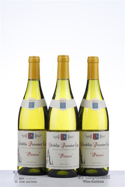 CHABLIS 1ER CRU RESERVE 2013 - Proprietaire - 3 Bottles