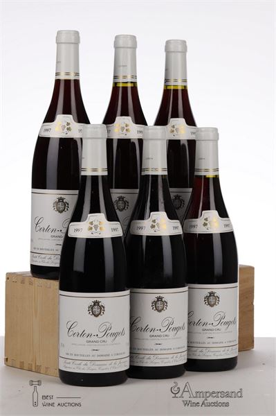 CORTON POUGETS 1997 - Domaine de la Juviniere - 6 Bottles