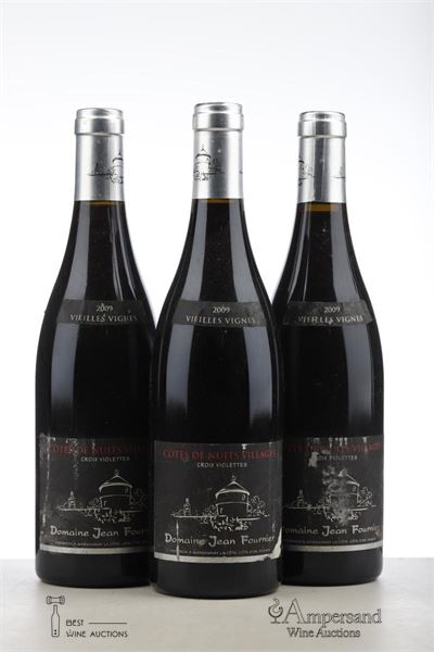COTES DE NUITS VILLAGES CROIX VIOLETTES VIEILLES VIGNES 2009 - Jean Fournier - 3 Bottles