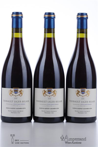 NUITS ST GEORGES LES ST GEORGES 2009 - Thibault Liger Belair - 3 Bottles