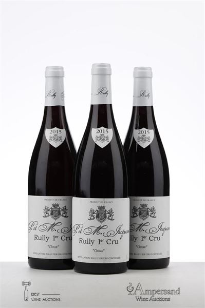 RULLY ROUGE CLOUX 2015 - Jacqueson - 3 Bottles