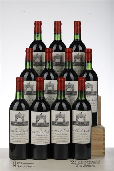 LEOVILLE LAS CASES 1975 - Mc - 11 Bottles - Owc 12