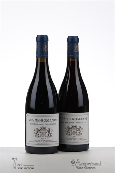 VOSNE ROMANEE AUX REIGNOTS 2005 - Comte Liger Belair - 2 Bottles