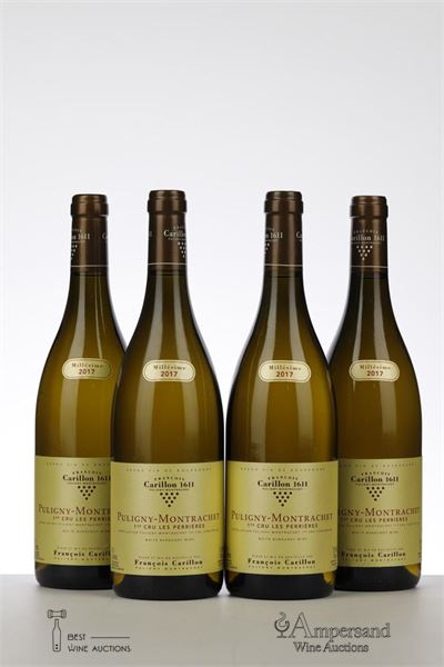 PULIGNY MONTRACHET LES PERRIERES 2017 - Francois Carillon - 4 Bottles