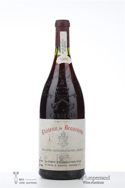 CHATEAUNEUF DU PAPE BEAUCASTEL 1986 - Beaucastel - 1 Magnum