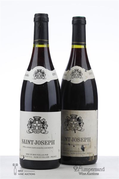 SAINT JOSEPH 1997 - L. de Vallouit - 2 Bottles
