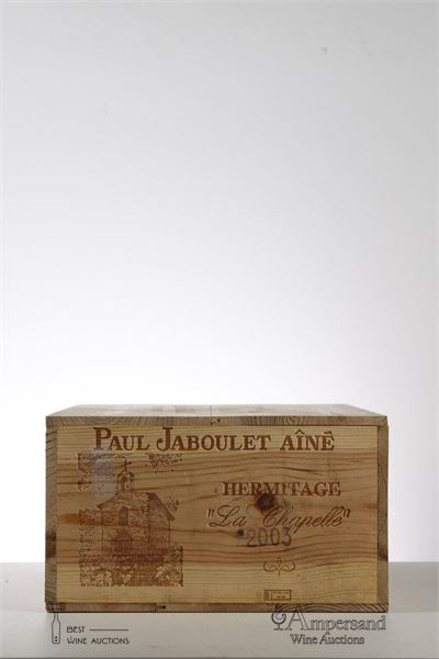 HERMITAGE LA CHAPELLE 2003 - Paul Jaboulet - 12 Bottles - Owc 12