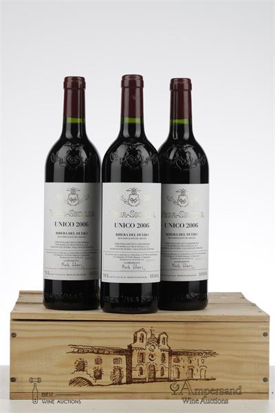VEGA SICILIA UNICO 2006 - Vega Sicilia - 3 Bottles - Owc 3