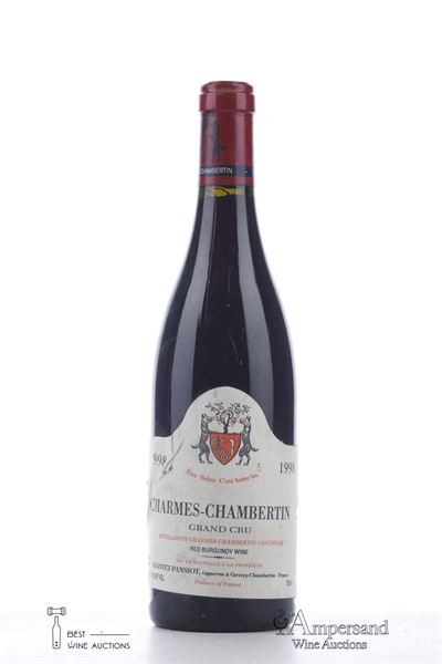 CHARMES CHAMBERTIN 1998 - Geantet Pansiot - 1 Bottle