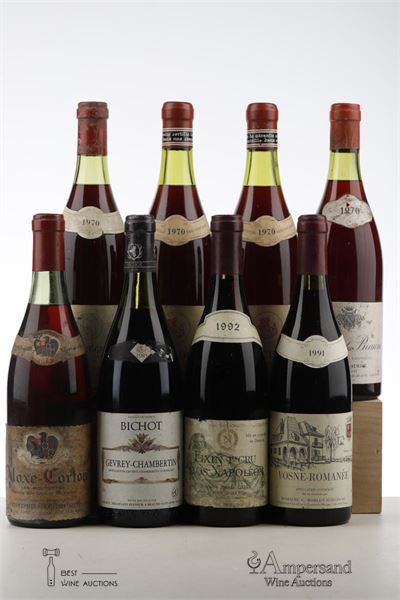 MIXED LOT BURGUNDY NV - Various - 8 Bottles