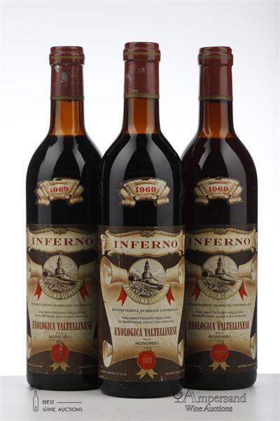 INFERNO 1969 - Enologica Valtellinese - 3 Bottles